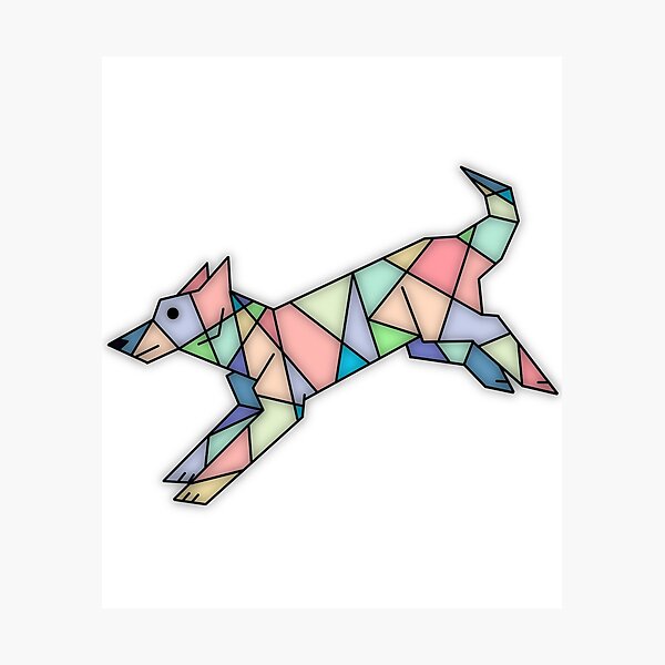 Item preview, Geometric Dog designed and sold by TheDerpyCanine.