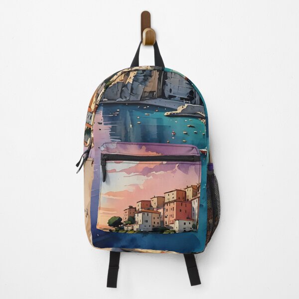 Item preview, Tropea, Calabria: Sunset Over the Tyrrhenian Sea designed and sold by LSVart.
