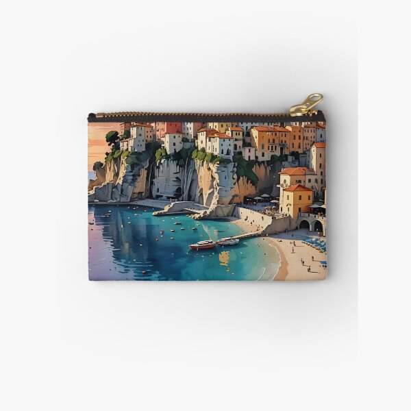 Item preview, Tropea, Calabria: Sunset Over the Tyrrhenian Sea designed and sold by LSVart.