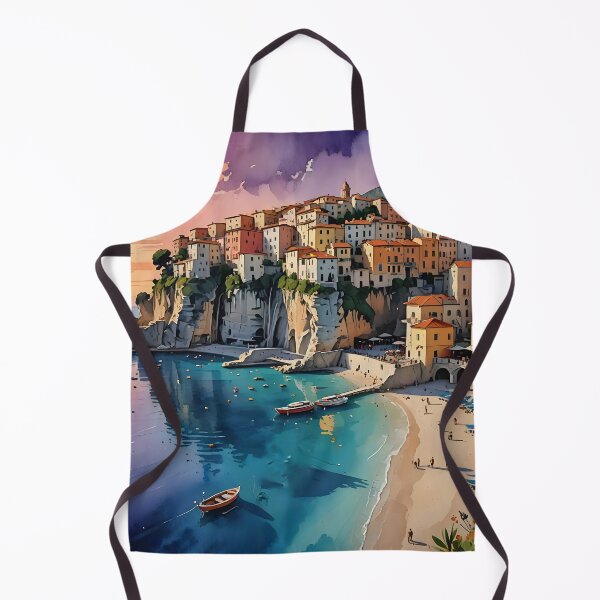 Item preview, Tropea, Calabria: Sunset Over the Tyrrhenian Sea designed and sold by LSVart.
