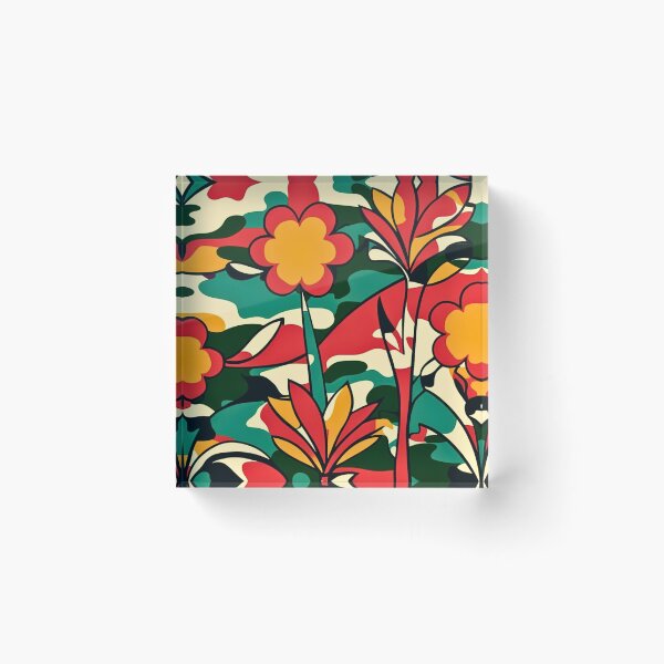 Item preview, Floral Camouflage Pattern with Organic Shapes designed and sold by CamouflageLab.
