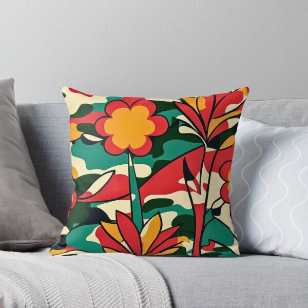 Item preview, Floral Camouflage Pattern with Organic Shapes designed and sold by CamouflageLab.