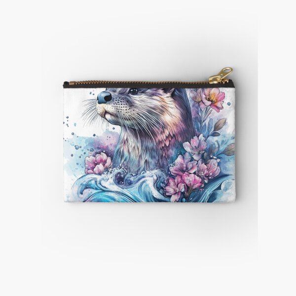 Item preview, Watercolor Otter Design designed and sold by NicolasGlowArt.