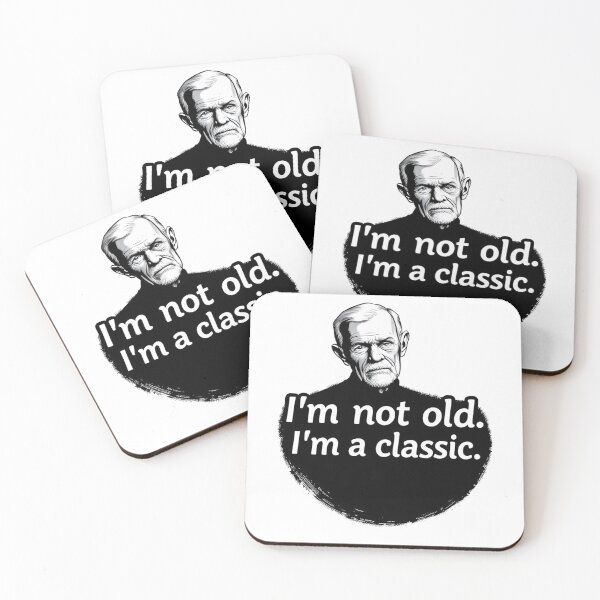 Item preview, "I’m Not Old, I’m a Classic" – Funny Vintage Quote T-Shirt designed and sold by VegoStores.