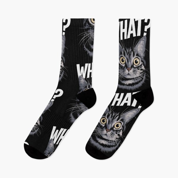 Item preview, Confused Cat - What? designed and sold by Aredbox.