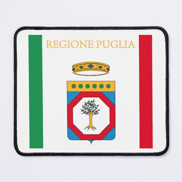 Item preview, Puglia Regional Flag designed and sold by Coccoloso.