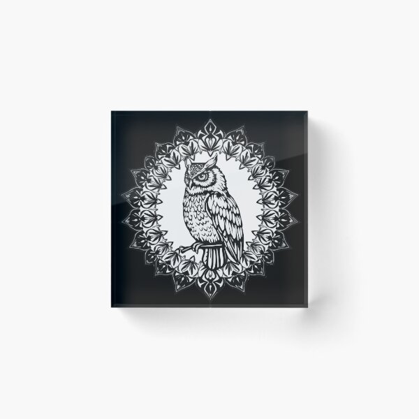 Item preview, Mandala Owl designed and sold by Getup-clothing.