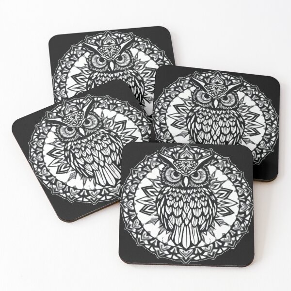 Item preview, Mandala Owl designed and sold by Getup-clothing.