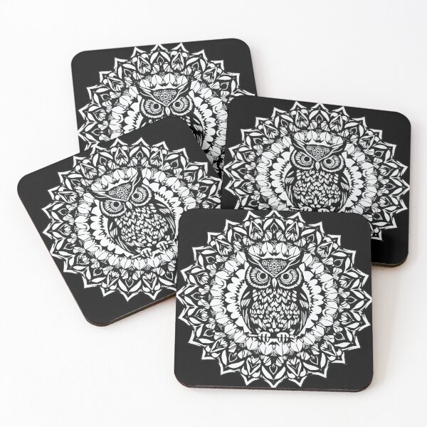 Item preview, Mandala Owl designed and sold by Getup-clothing.