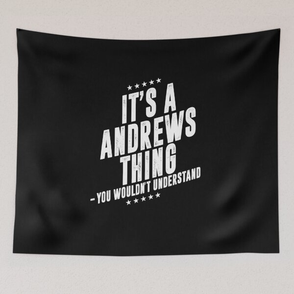 Item preview, It's a Andrews thing funny last name family reunion personalized gift designed and sold by 9X FR.