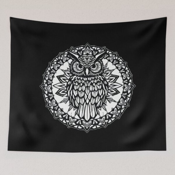 Item preview, Mandala Owl designed and sold by Getup-clothing.