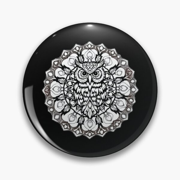 Item preview, Mandala Owl designed and sold by Getup-clothing.