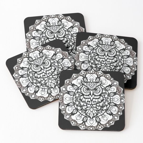 Item preview, Mandala Owl designed and sold by Getup-clothing.
