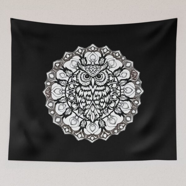 Item preview, Mandala Owl designed and sold by Getup-clothing.