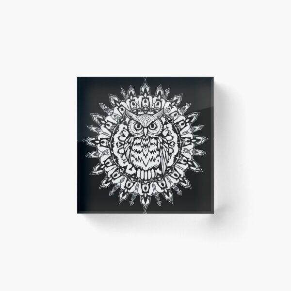 Item preview, Mandala Owl designed and sold by Getup-clothing.