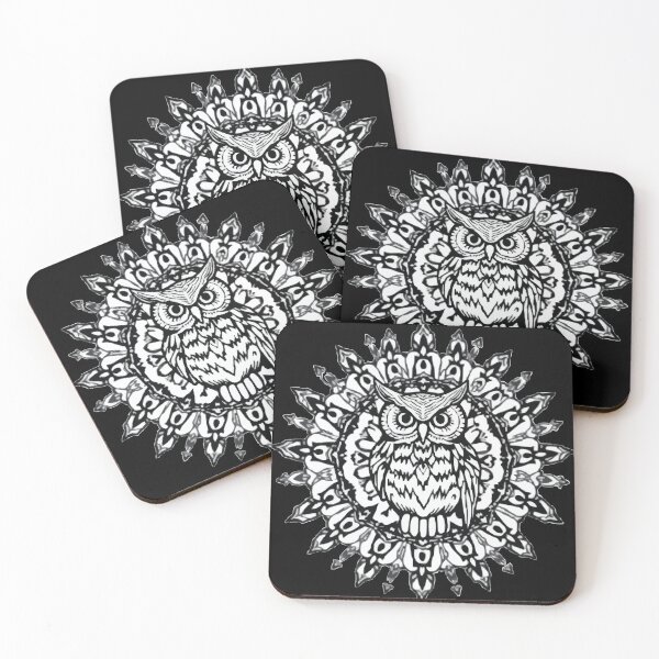 Item preview, Mandala Owl designed and sold by Getup-clothing.