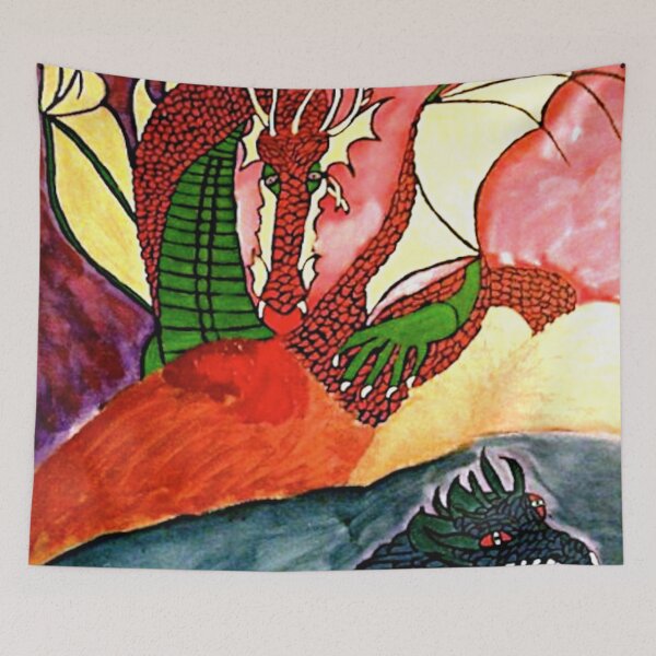 Item preview, Water fire dragon designed and sold by Gluecknika.