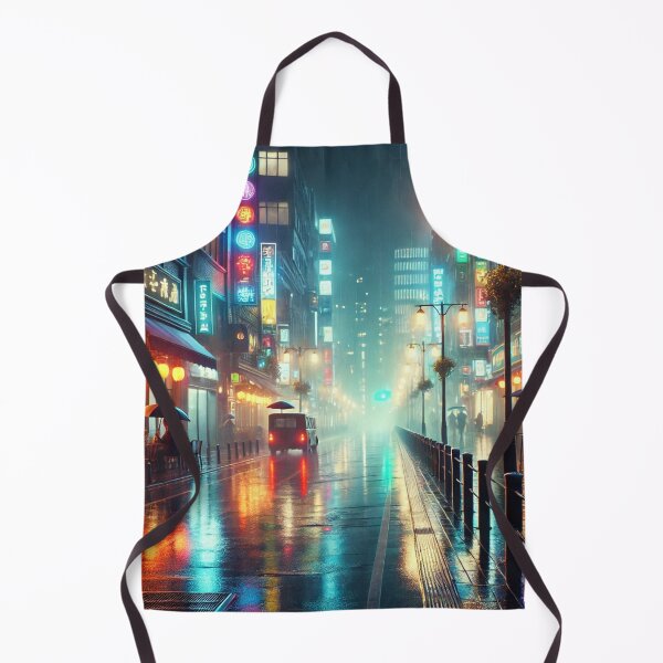 Item preview, Neon Rain: City Reflections designed and sold by Wesira.