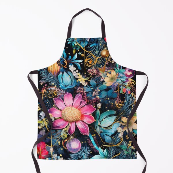 Item preview, Winter Flowers and Blossoms in a Magical Garden at Night designed and sold by AgathaZolastore.