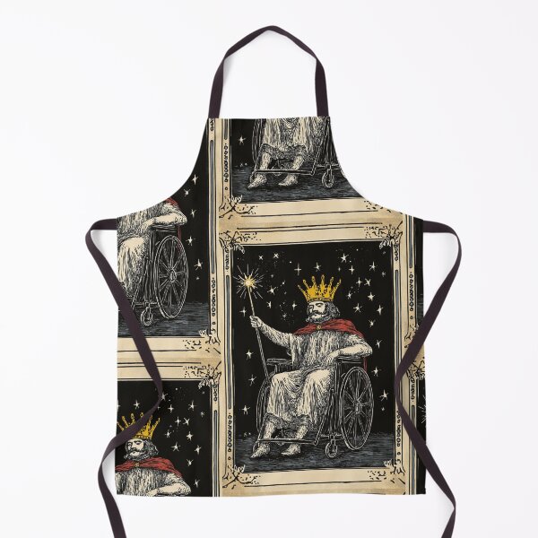 Item preview, Ace of wands wheelchair tarot designed and sold by MendaciousMina.