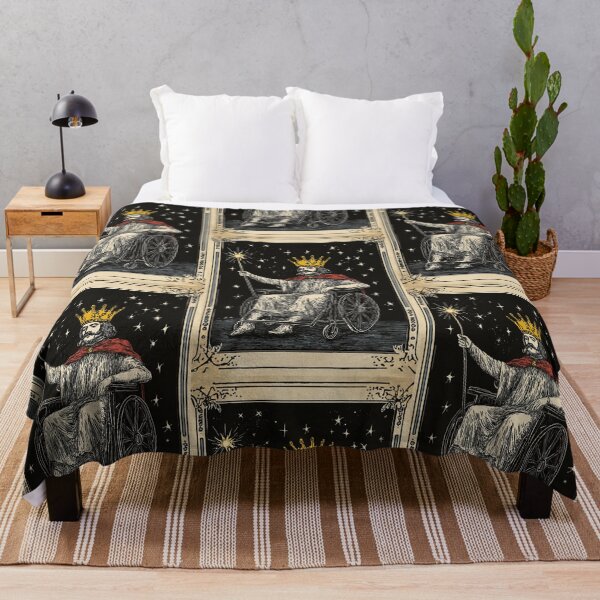 Item preview, Ace of wands wheelchair tarot designed and sold by MendaciousMina.