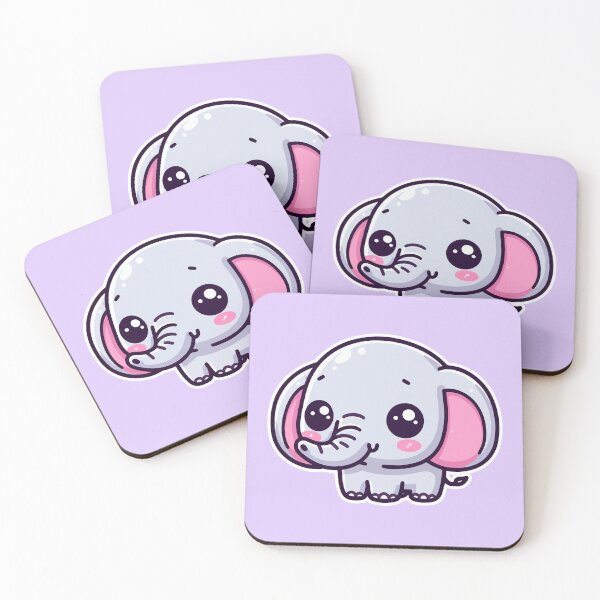 Item preview, Kawaii Cute Elephant 1 | Pet And Animals For Women And Men T-Shirt designed and sold by panchiTWO.
