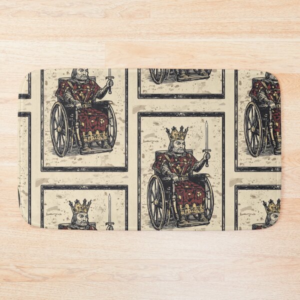Item preview, Ace of swords wheelchair tarot designed and sold by MendaciousMina.