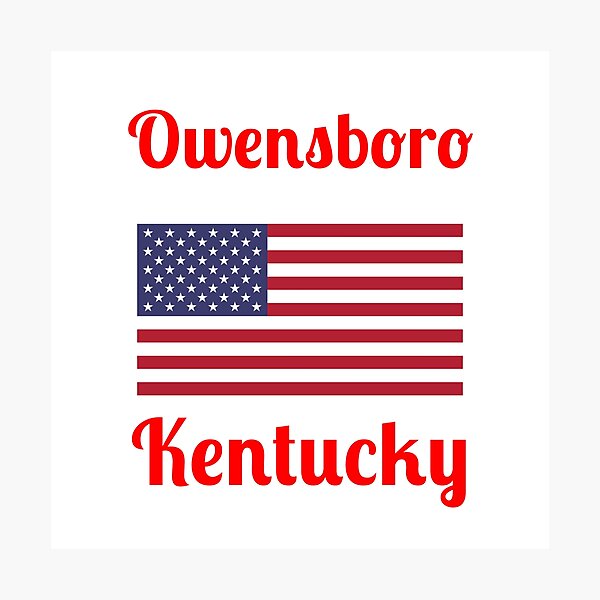 Item preview, Owensboro Kentucky - Stylish Prints, designed and sold by Fleetwood1994.
