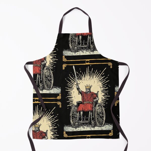 Item preview, Ace of swords wheelchair tarot designed and sold by MendaciousMina.
