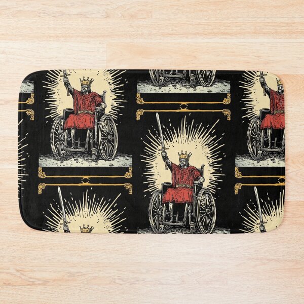Item preview, Ace of swords wheelchair tarot designed and sold by MendaciousMina.
