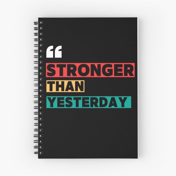Item preview, Stronger Than Yesterday. designed and sold by CrazyBYT.