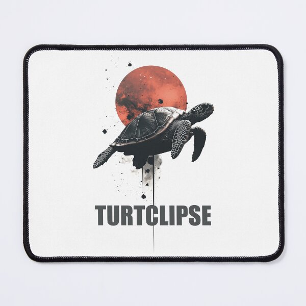 Item preview, turtle, space, eclipse, flying turtle, cosmic turtle, space travel designed and sold by StickifyArt.