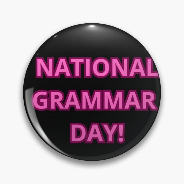 Item preview, National Grammar Day! designed and sold by MGfashionnew.
