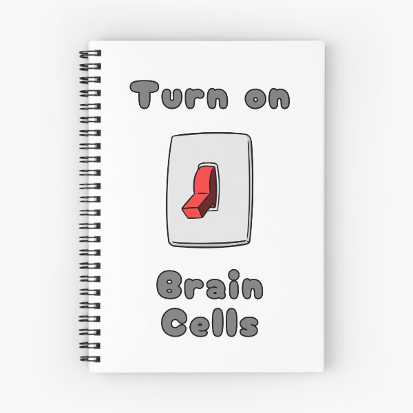 Item preview, Turn On Brain Cells, with Red Switch, Funny, Humorous  designed and sold by AASparksDesigns.
