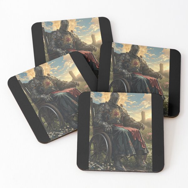 Item preview, Black knight in a wheelchair  designed and sold by MendaciousMina.