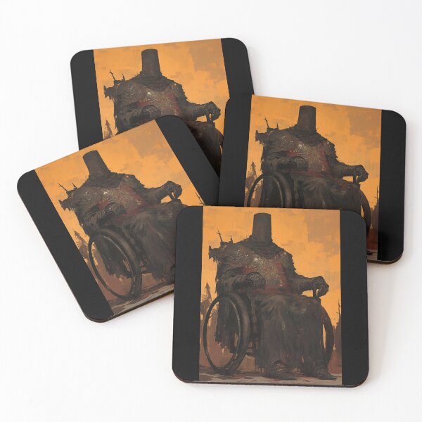 Item preview, Black knight in a wheelchair  designed and sold by MendaciousMina.