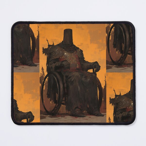 Item preview, Black knight in a wheelchair designed and sold by MendaciousMina.