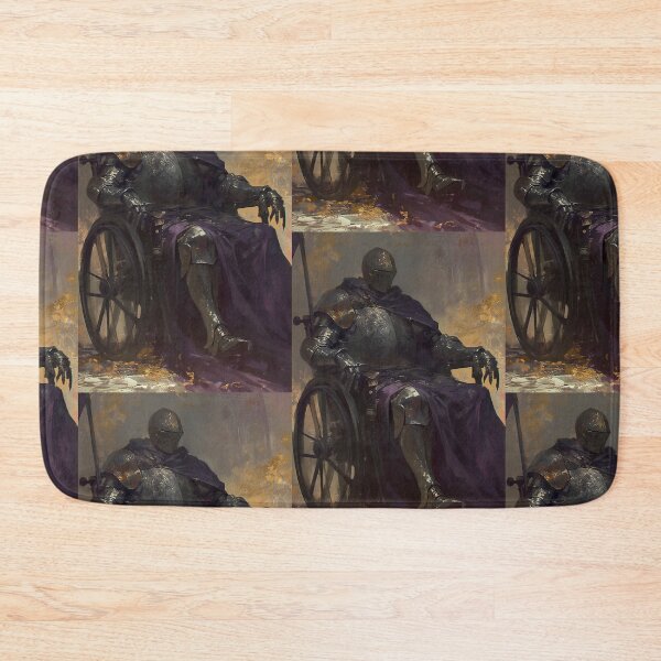 Item preview, Black knight in a wheelchair  designed and sold by MendaciousMina.