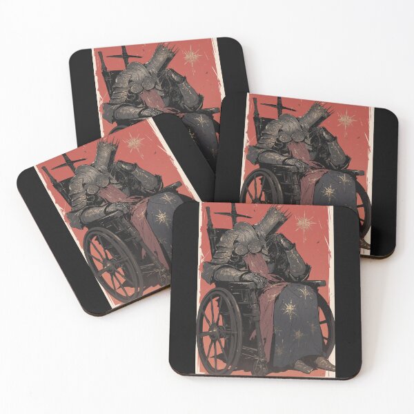 Item preview, Black knight in a wheelchair  designed and sold by MendaciousMina.