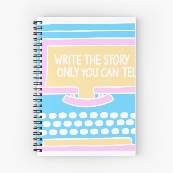 Item preview, Cute typewriter with motivational quote for beginner author writer  designed and sold by TheHellSong.