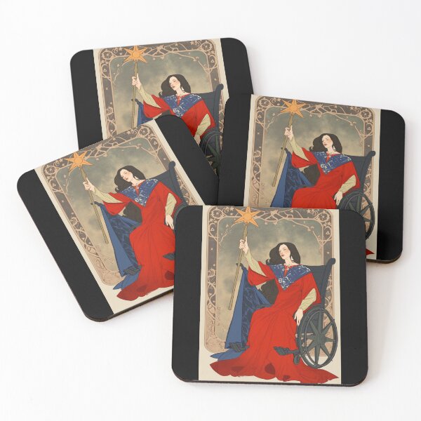Item preview, Queen of wands wheelchair tarot designed and sold by MendaciousMina.