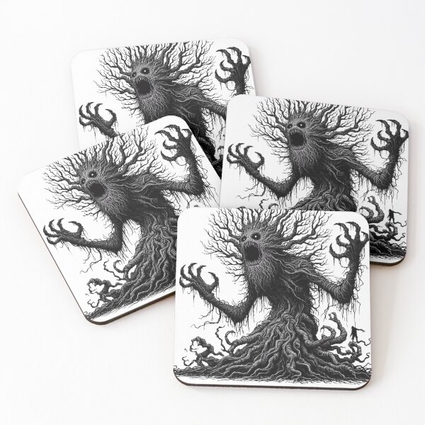 Item preview, Tree Monster Horror of the Haunted Woods designed and sold by Merch Mann.