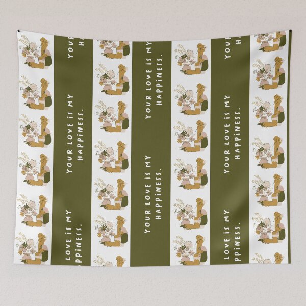 Item preview, Your Love is My Happiness | Beautiful Quotes | Handwritten-style Font designed and sold by RM-Journey.