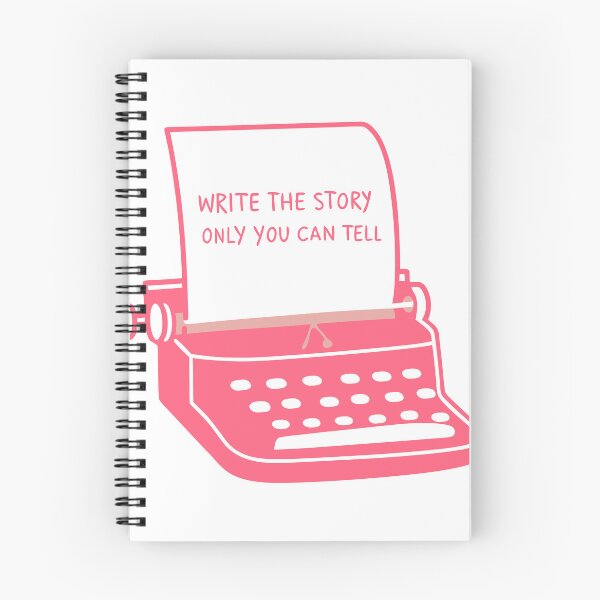 Item preview, Cute typewriter with motivational quote for beginner author writer  designed and sold by TheHellSong.