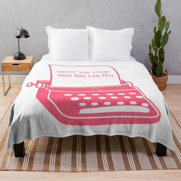 Item preview, Cute typewriter with motivational quote for beginner author writer  designed and sold by TheHellSong.