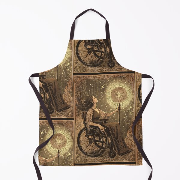 Item preview, Queen of wands wheelchair tarot designed and sold by MendaciousMina.