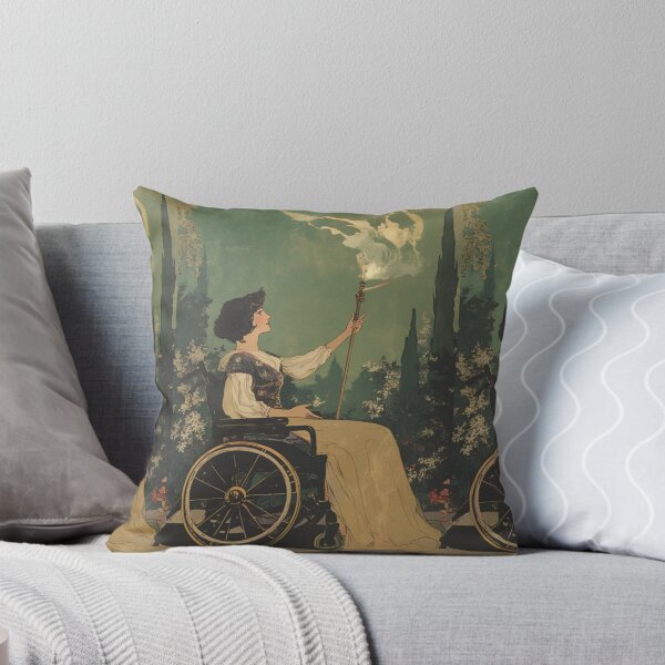 Item preview, Queen of wands wheelchair tarot designed and sold by MendaciousMina.