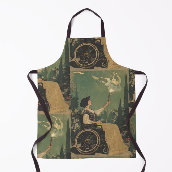 Item preview, Queen of wands wheelchair tarot designed and sold by MendaciousMina.