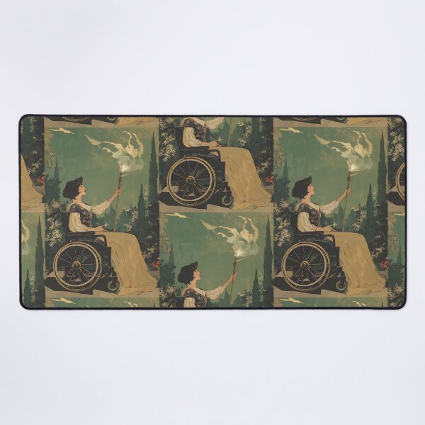Item preview, Queen of wands wheelchair tarot designed and sold by MendaciousMina.