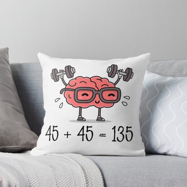 Item preview, Gym Math 45 + 45 = 135 Weight Lifting, 45 + 45 = 135 designed and sold by Soy-el-Soil.